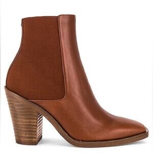 Rag & Bone Axel Chelsea Ankle Pull On Boots Brown Leather Size 37